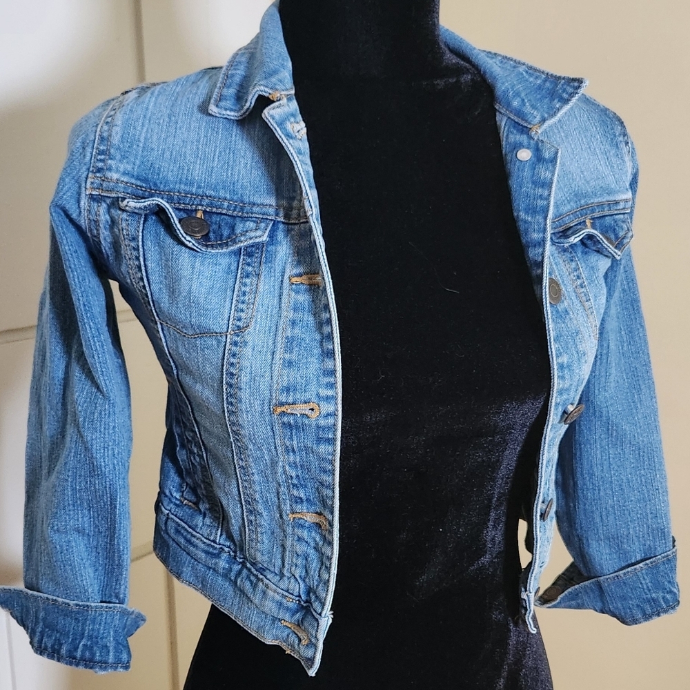 OLD NAVY Denim Jacket size S/P - Picture 6 of 8